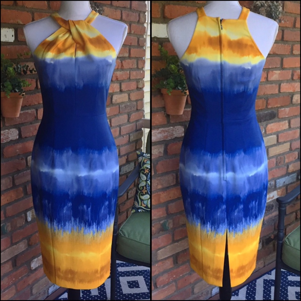 H&M Tie Dye Halter Dress